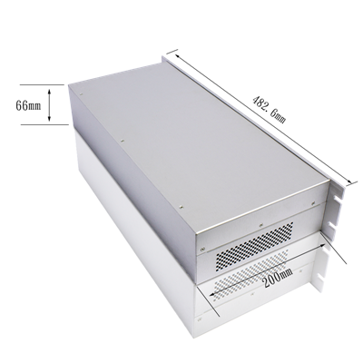 19 pulzier Rack Case Amplifier Każ Każ Folja tal-metall Fabbrikazzjoni