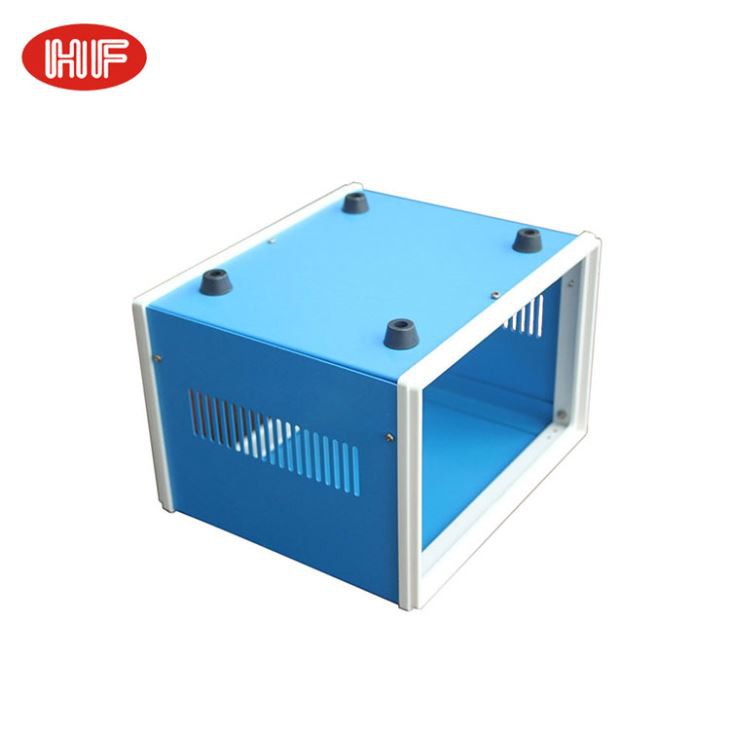 Electrical Desktop Enclosure With Plastic Frame