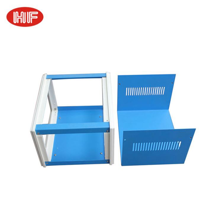 Electrical Desktop Enclosure With Plastic Frame