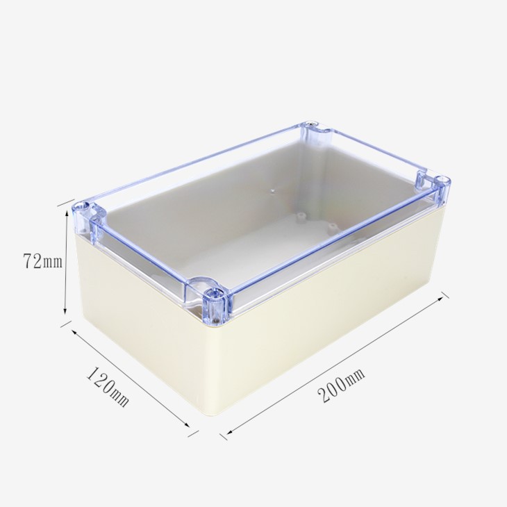 IP65 Transparent Cover Plastic Enclosure Box